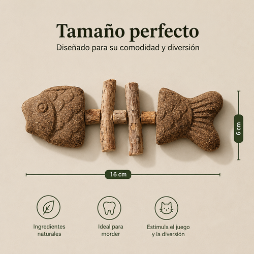 Pez Molar – Juguete Interactivo para Gatos
